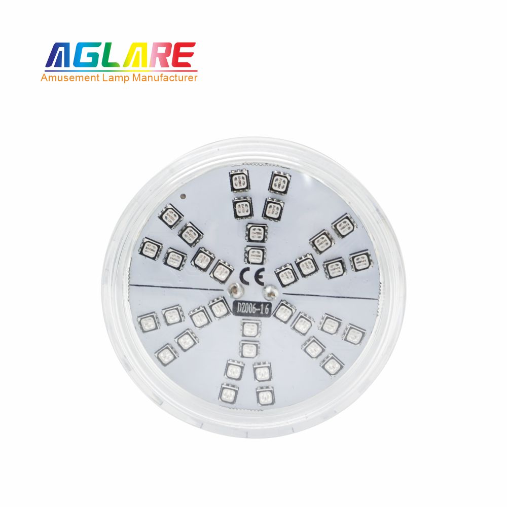 60mm RGB LED游乐场灯1-16自动法式旋转成效- AC24V， 42led