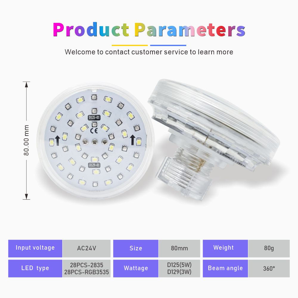 跑马成效LED像素灯